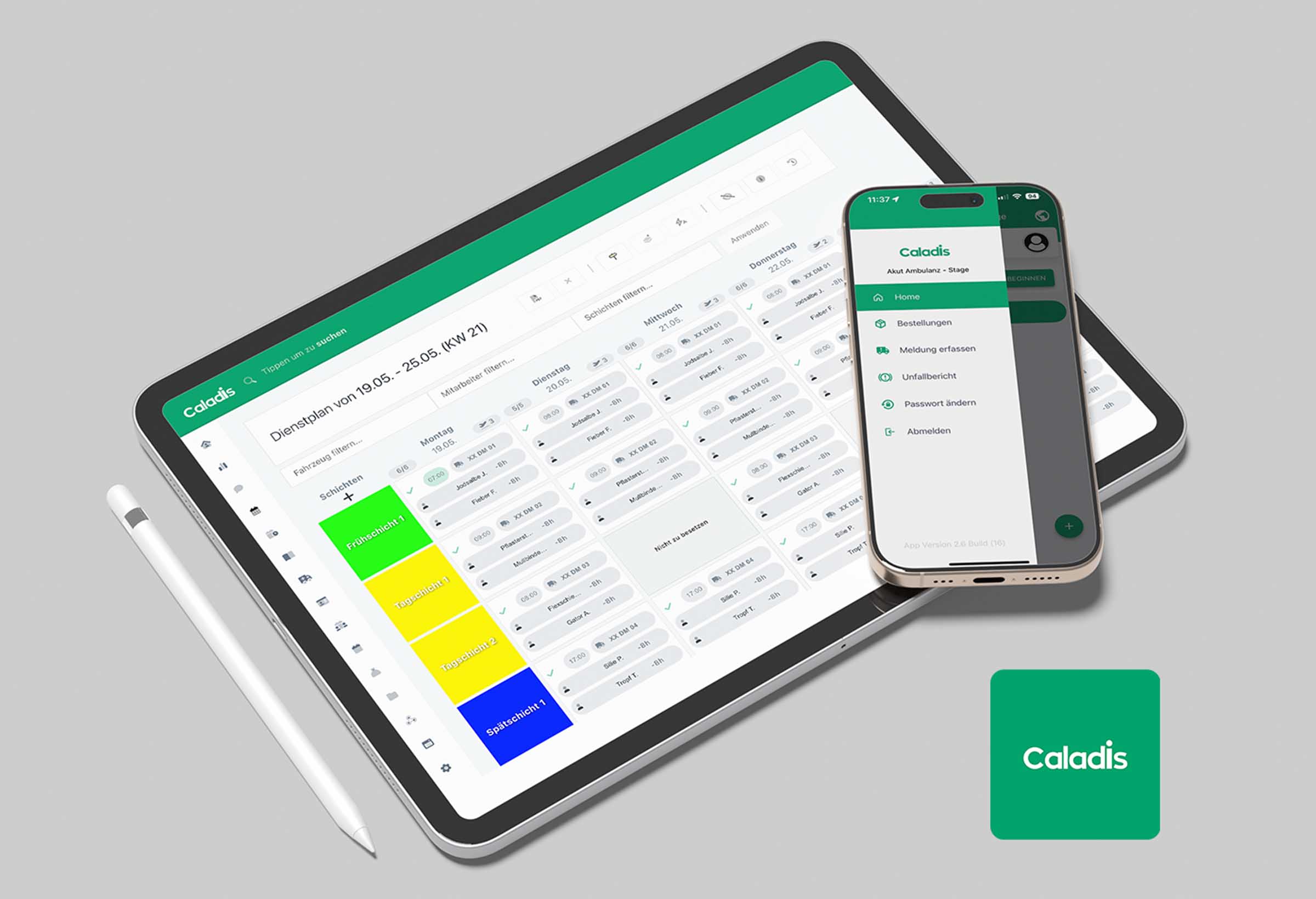 Caladis Softwareplattform